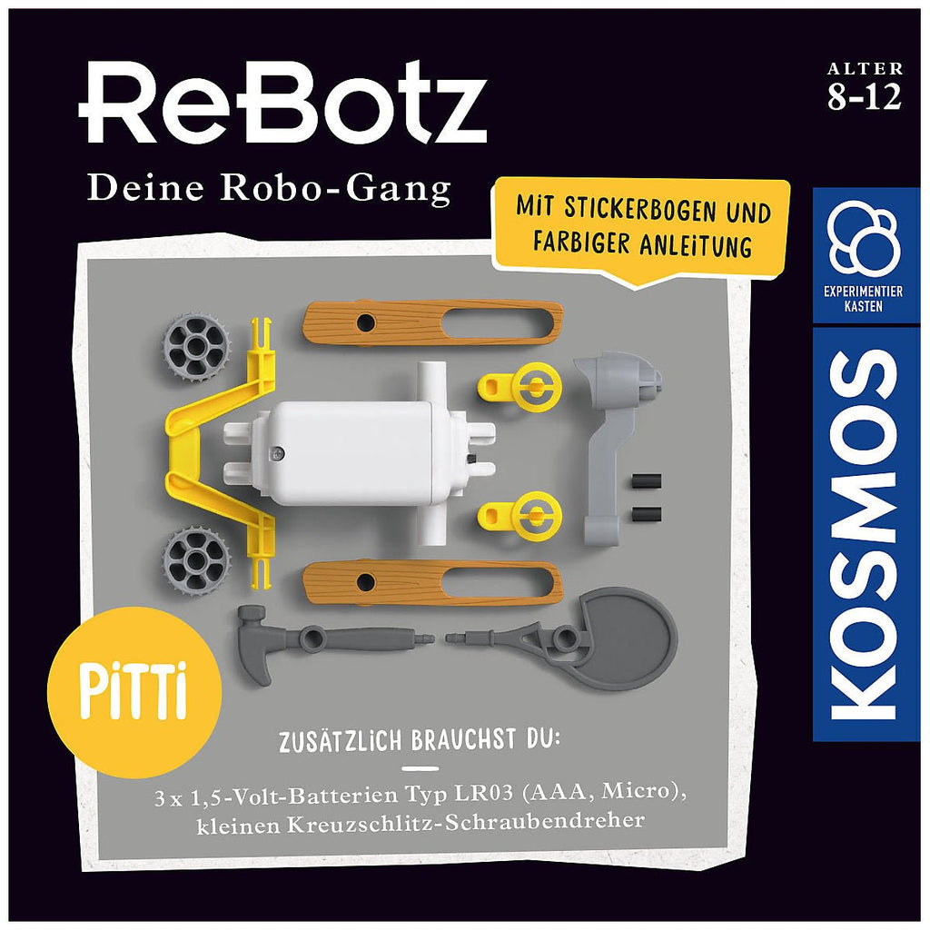 Experimentierkästen - ReBotz: Pitti der Walking - Bot - Kosmos