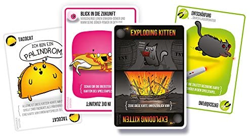 Exploding Kittens: Das ultimative Kartenspiel für Spaß und Spannung - Asmodee