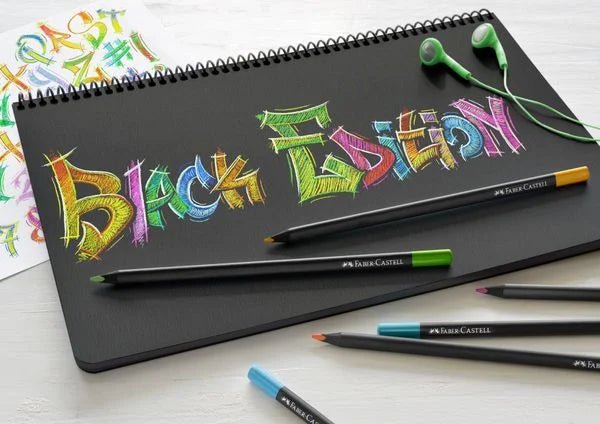 Faber - Castell Buntstifte Black Edition 12er Kartonetui - Farber - Castell