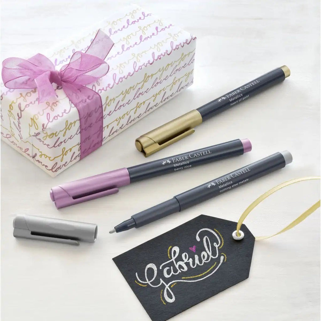 Faber‑Castell Creative Studio Metallic Marker vielfältig