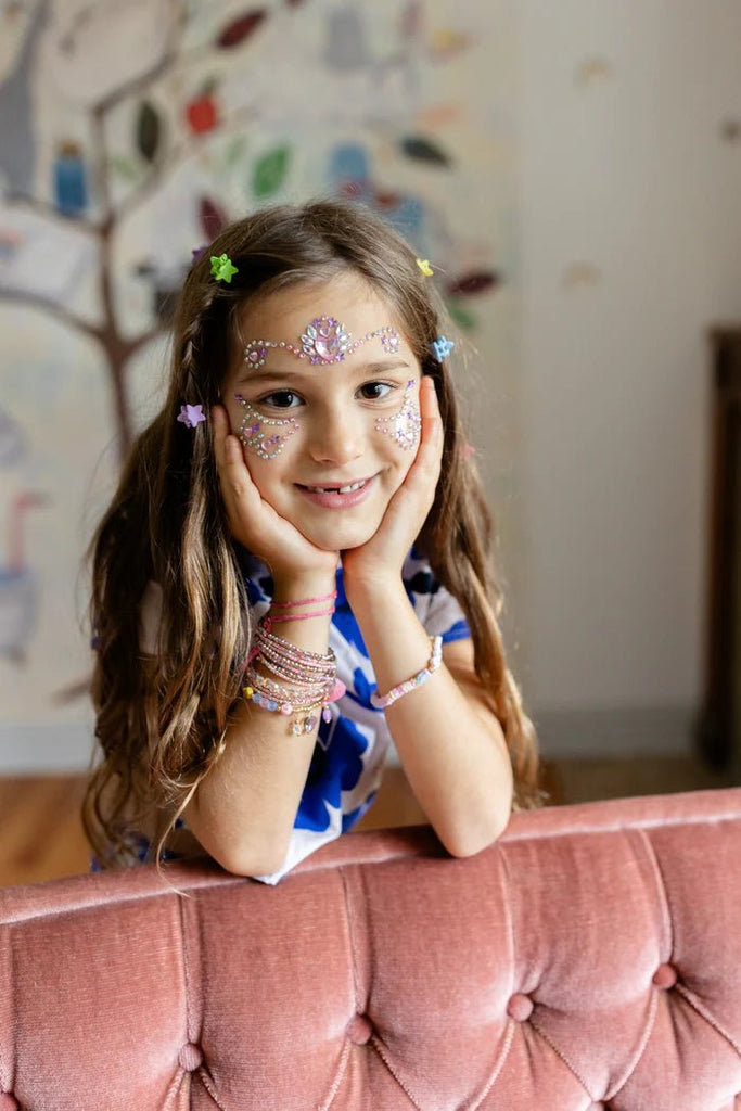 Butterfly Princess Gesichtskristalle Kinder Karneval Schminke