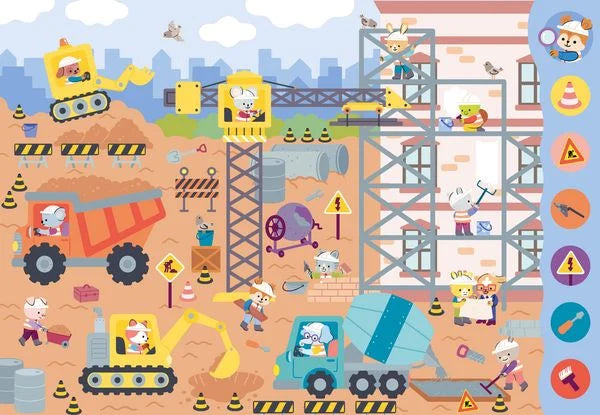 Such- und Findebuch Fahrzeuge mit Illustrationen von Antonini
