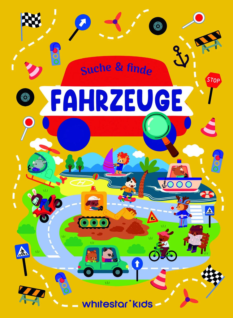 Fahrzeuge Suche & finde Wimmelbuch für Kinder ab 4 Jahren