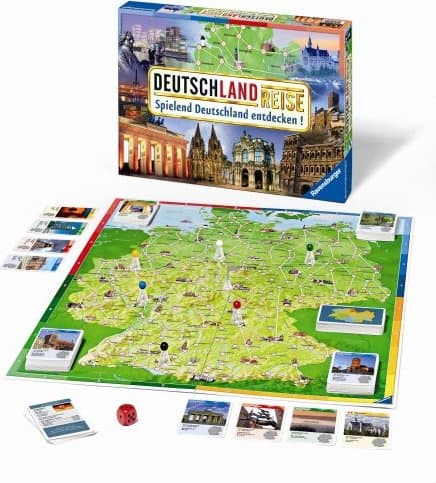 Familienspiel - Deutschlandreise (Spielend Deutschland entdecken) - Ravensburger