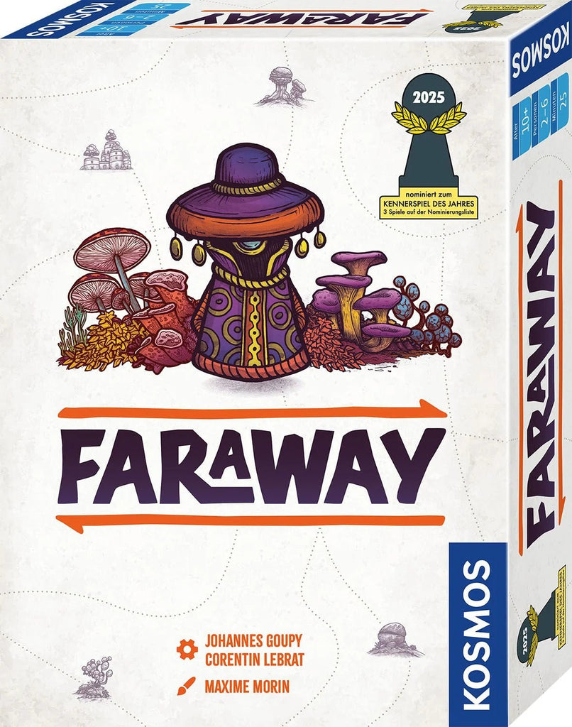 Faraway Kartenspiel von KOSMOS für 2–6 Spieler
