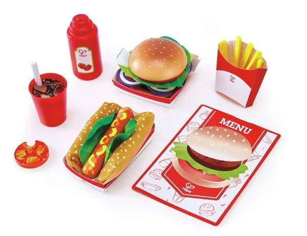 Fast Food Set, Holz - Hape