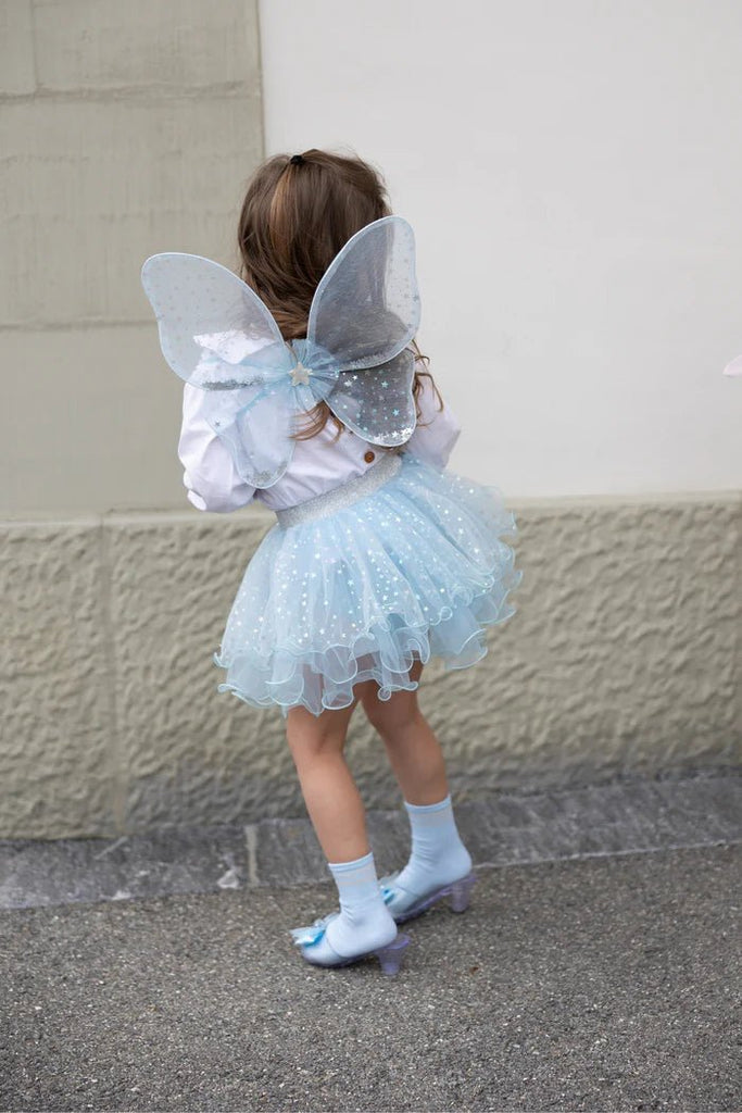 Feen Verkleidungsset Kinder Tutu Flügel Zauberstab 4–6