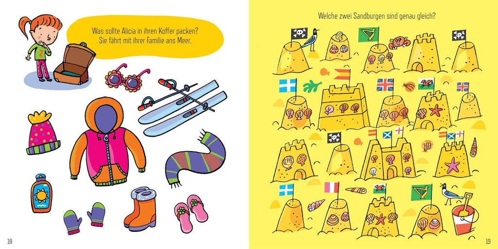 Ferienrätsel to go – Rätselbuch für Kinder mit Reisethemen ab 7 Jahren