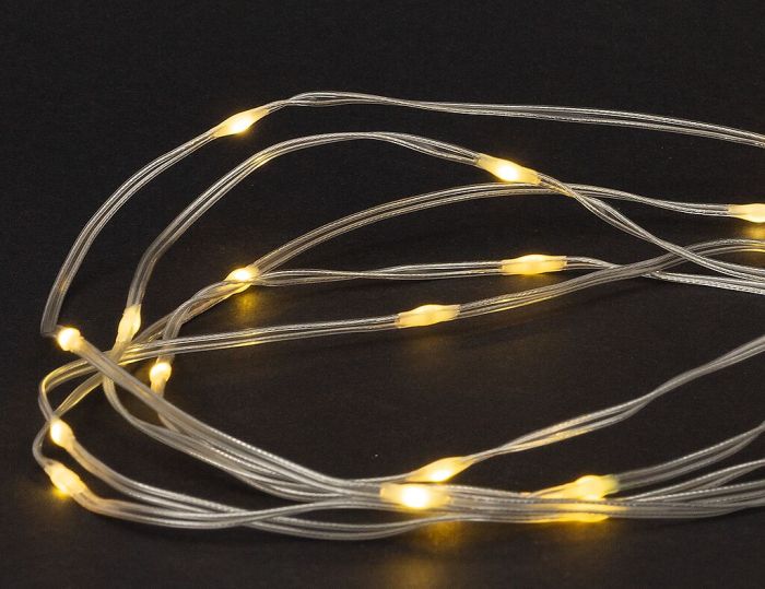 Wiederaufladbare Lichterkette mit USB & Kurbelmechanismus