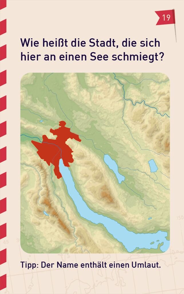 Globetrotter-Quiz – Reisespiel ab 14 mit 150 Fragen und Weltkarten-Rückseite