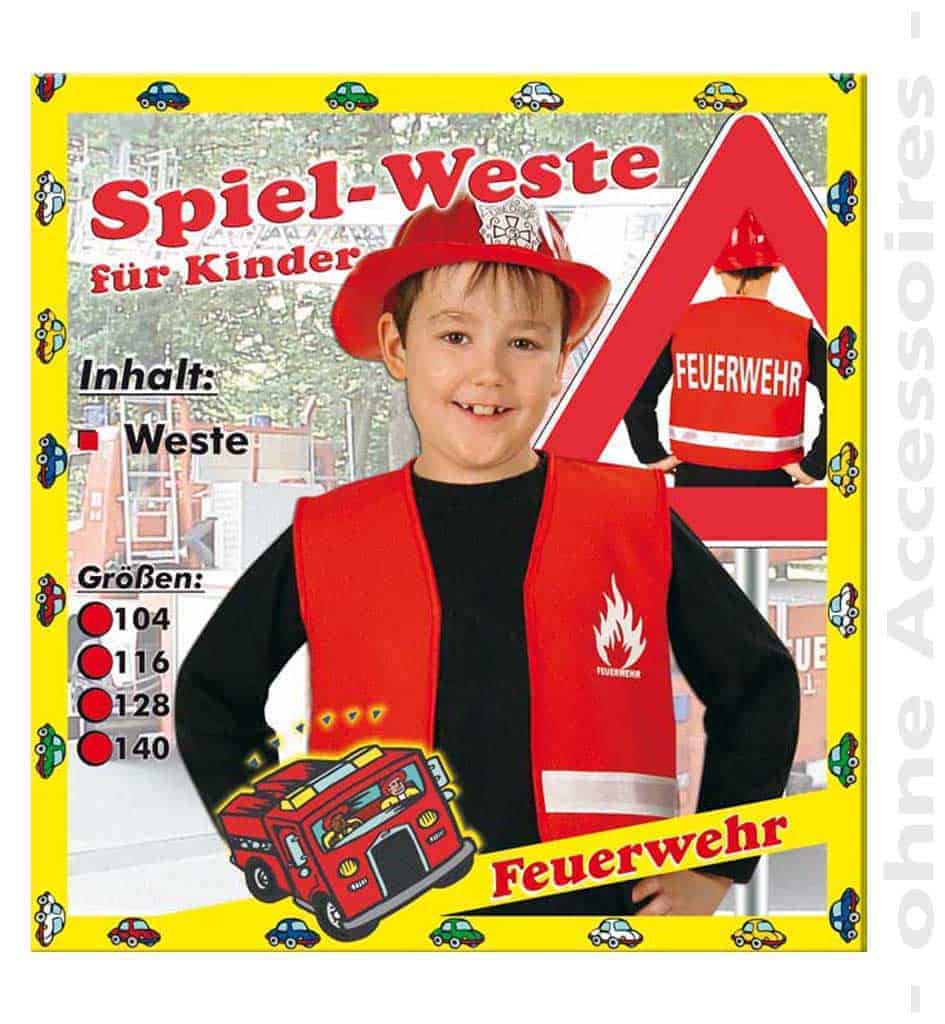 Feuerwehr Weste Gr. 128 - Aurich