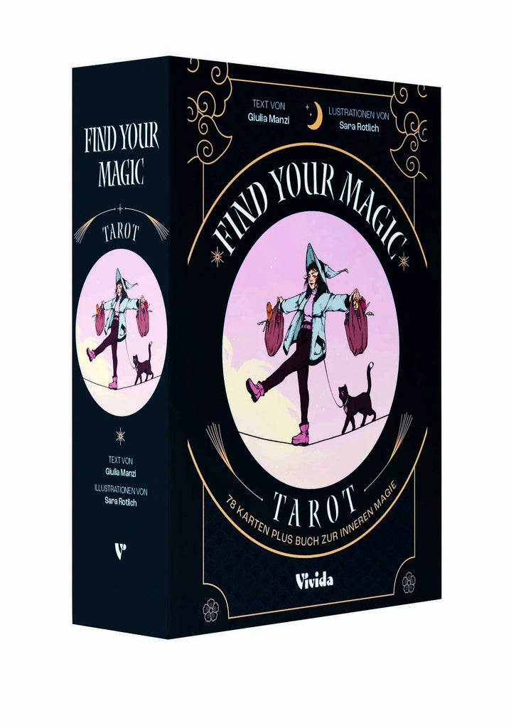 Find Your Magic Tarotset mit Karten und Begleitbuch

