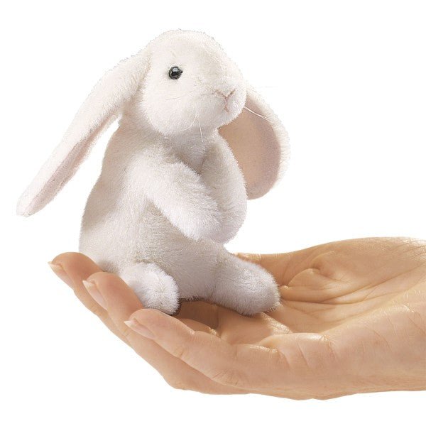 Fingerpuppe - Mini Hängeohrhase / Mini Lop Ear Rabbit - Folkmanis