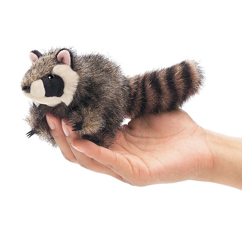 Fingerpuppe - Mini Raccoon - Folkmanis