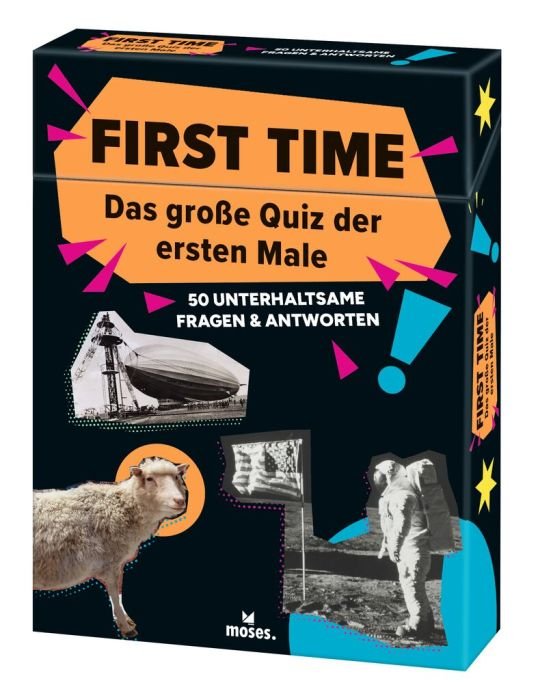 First Time - Das große Quiz der ersten Male - Moses