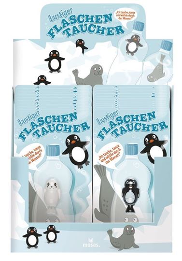 Flaschentaucher Pinguin - Moses