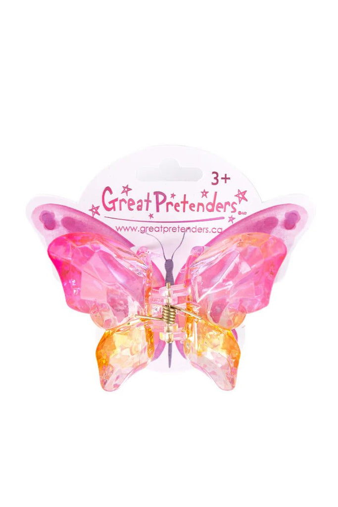 Butterfly Haarklammer Kinder pink orange Flights of Fancy ab 3 Jahren