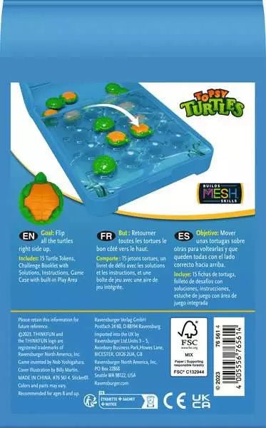 Flip n’ Play - Topsy Turtles - Denkspiel - Ravensburger / Thinkfun