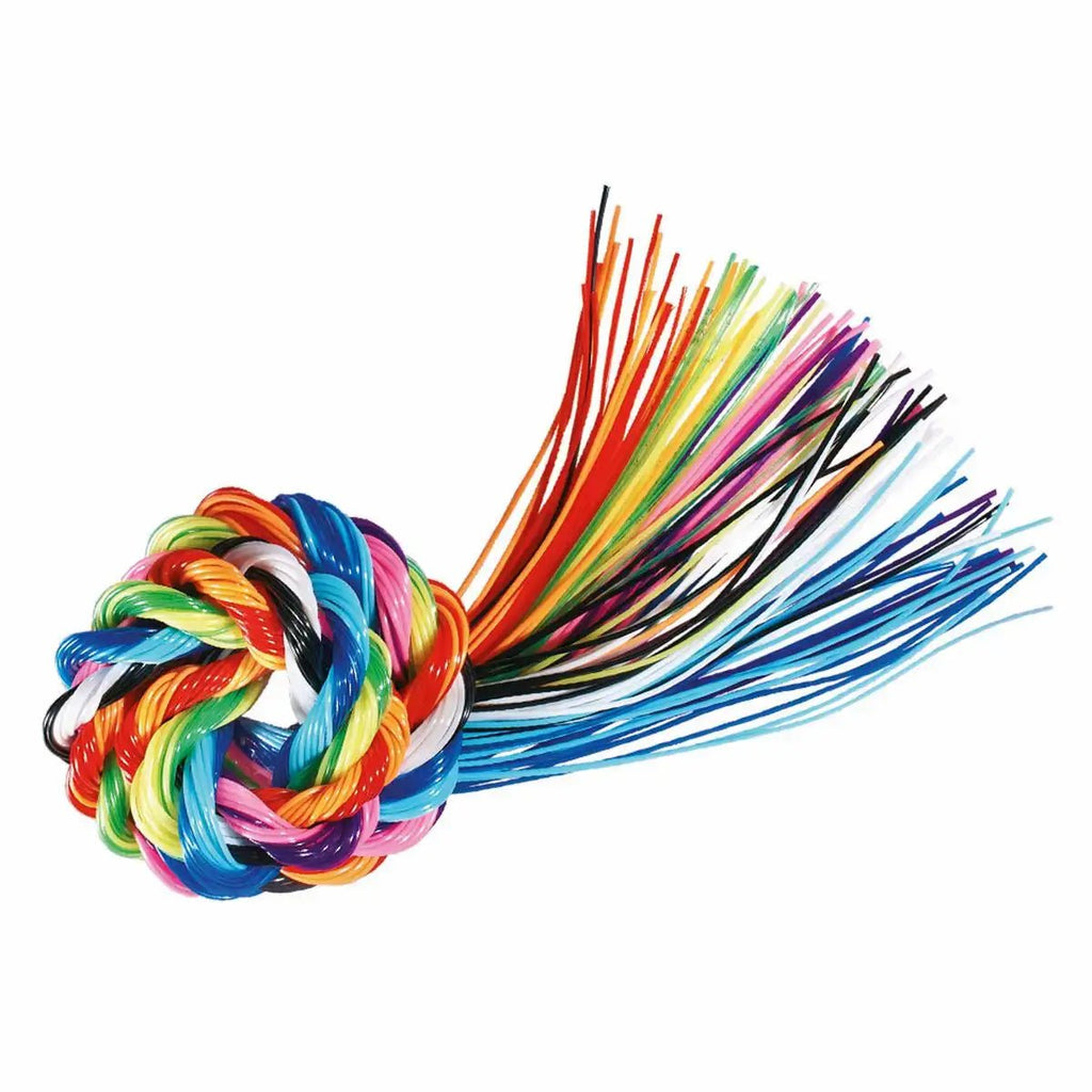 100 Scoubidou Schnüre folia 1,8 mm × 100 cm sortiert
