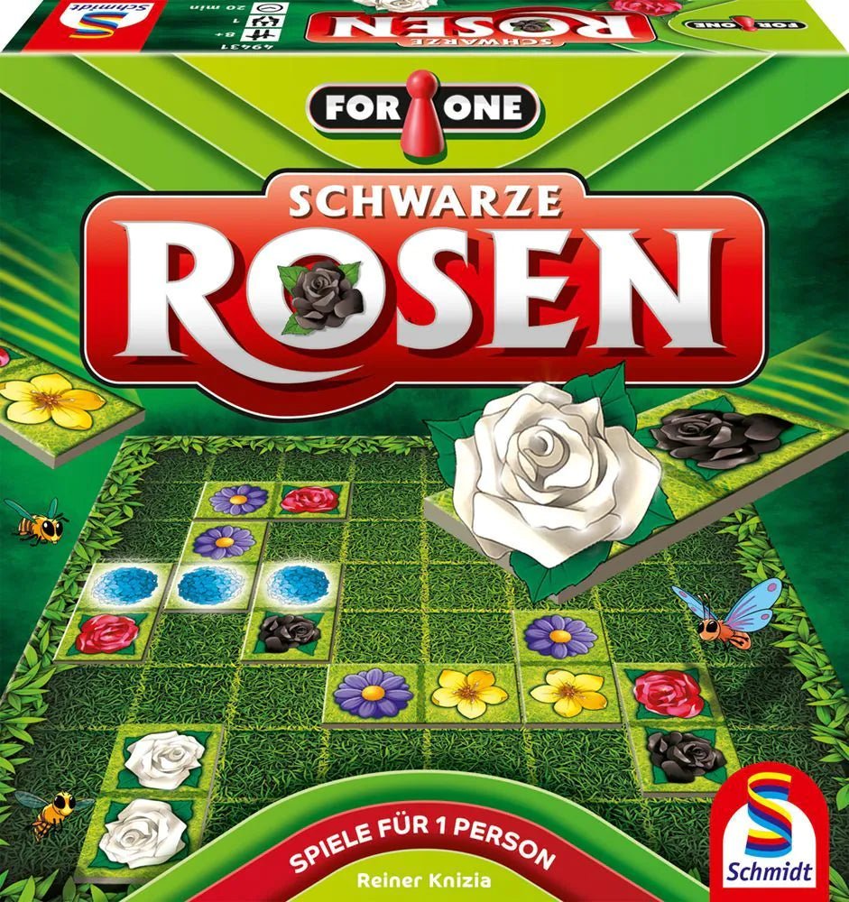 For One – Schwarze Rosen, Familienspiel - Schmidt Spiele