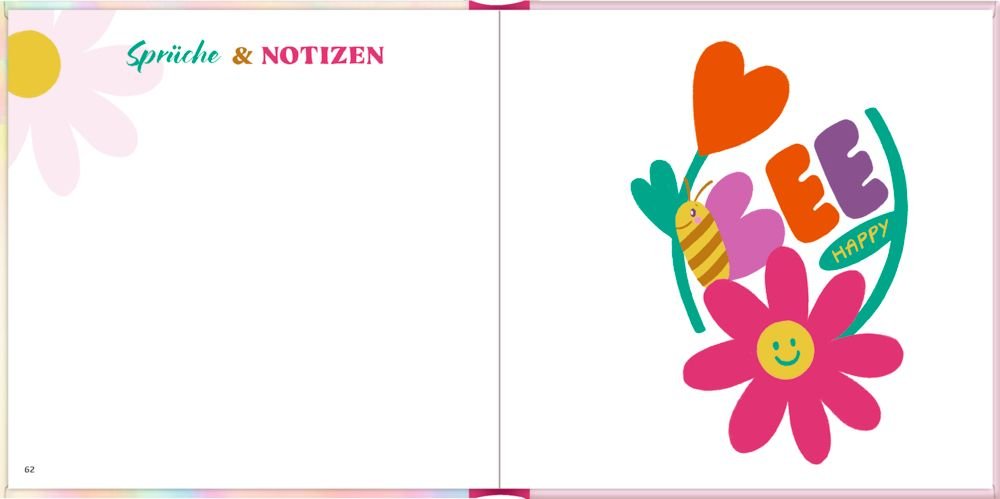 Freundebuch für Kinder Friends Forever 96 Seiten Coppenrath Verlag