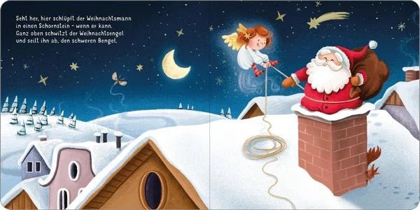 Weihnachtsbuch für Kleinkinder – Engelchen hilft Weihnachtsmann
