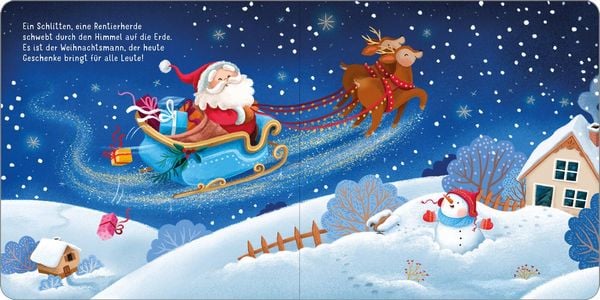 Weihnachtsbuch für Kleinkinder mit gereimter Geschichte
