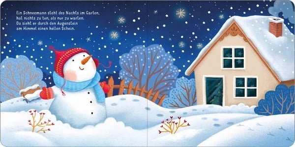 Pappbilderbuch Schneemann Weihnachten für Kinder ab 18 Monaten
