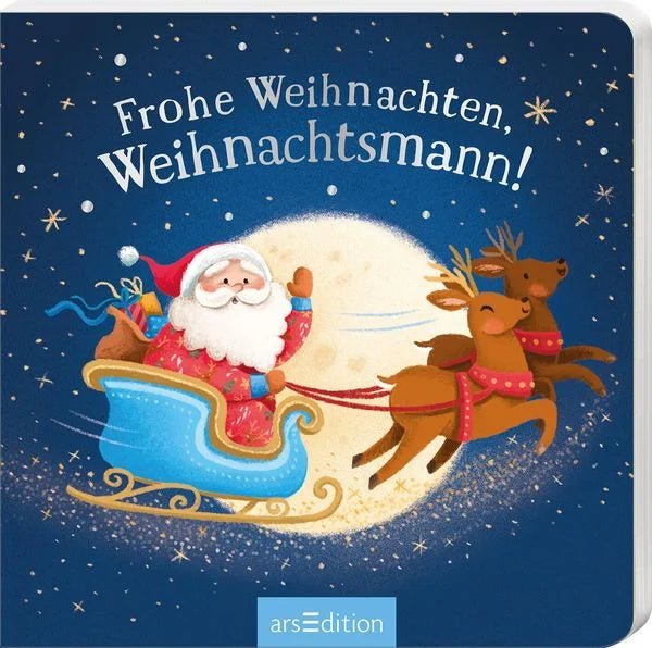 Frohe Weihnachten Weihnachtsmann Cover – Kinderbuch Joschi Mühl
