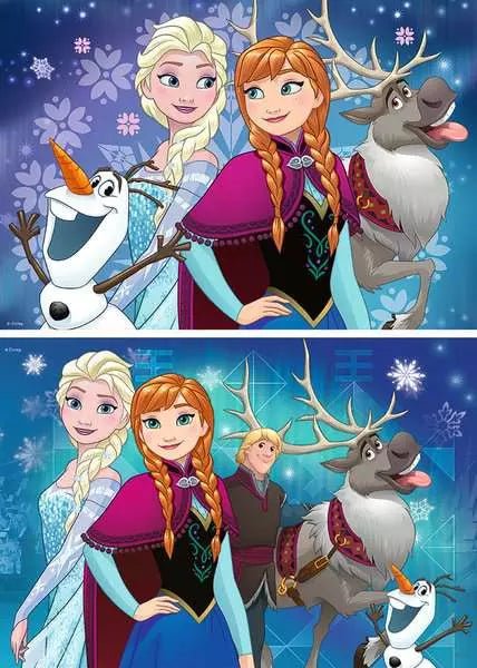 Kinderpuzzle ab 4 Frozen Nordlichter mit 2x24 Teilen