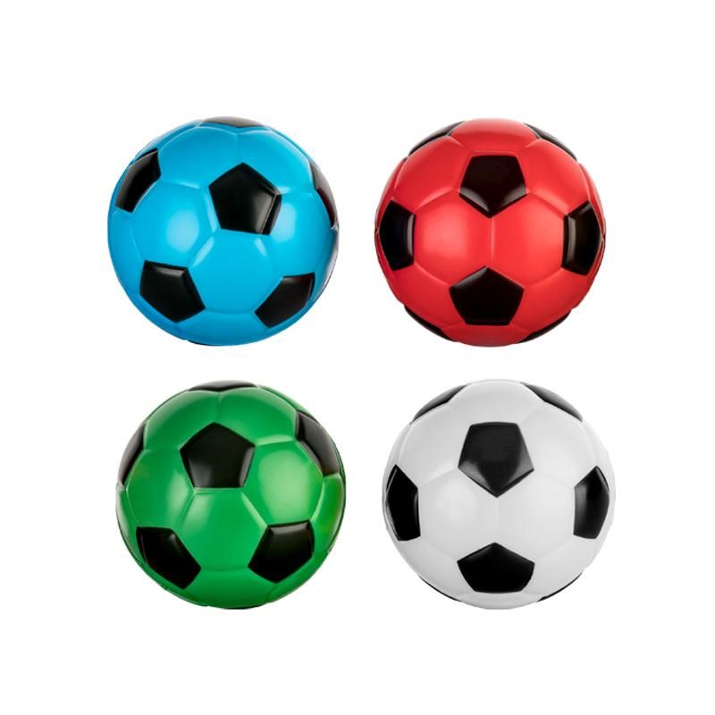 Fun & Jump Maxi-Fußball Ø 9 cm in Blau, Rot, Grün und Weiß
