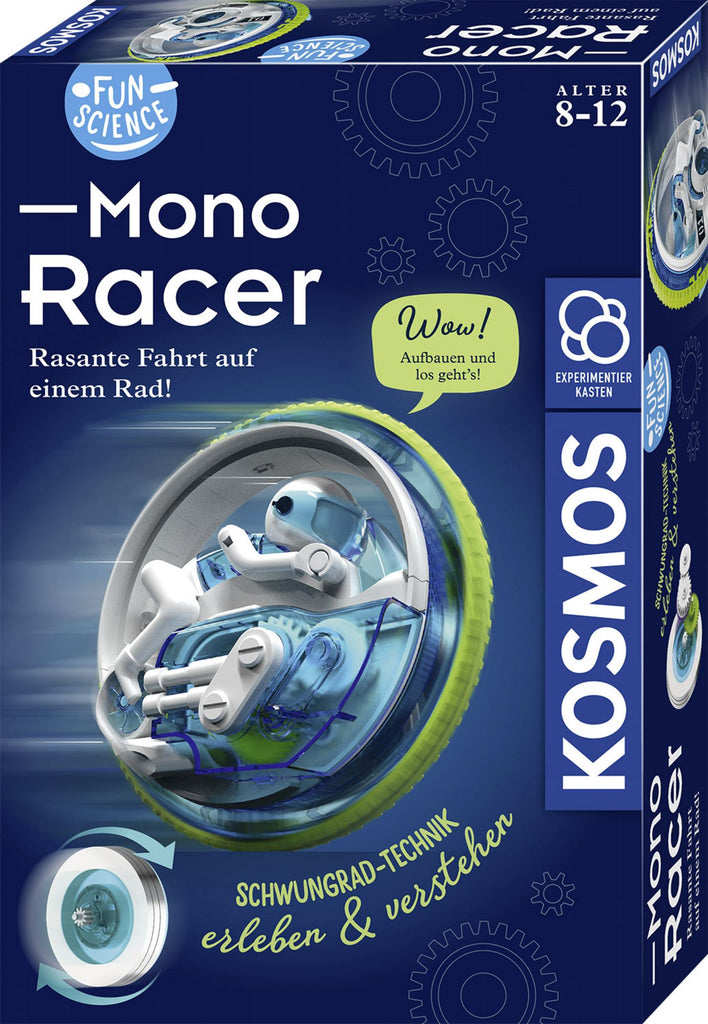 Fun Science Mono Racer zum Selberbauen für Kinder von 8 bis 12 Jahren