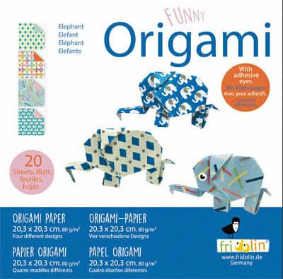 Funny Origami 20x20 Elefanten - Fridolin