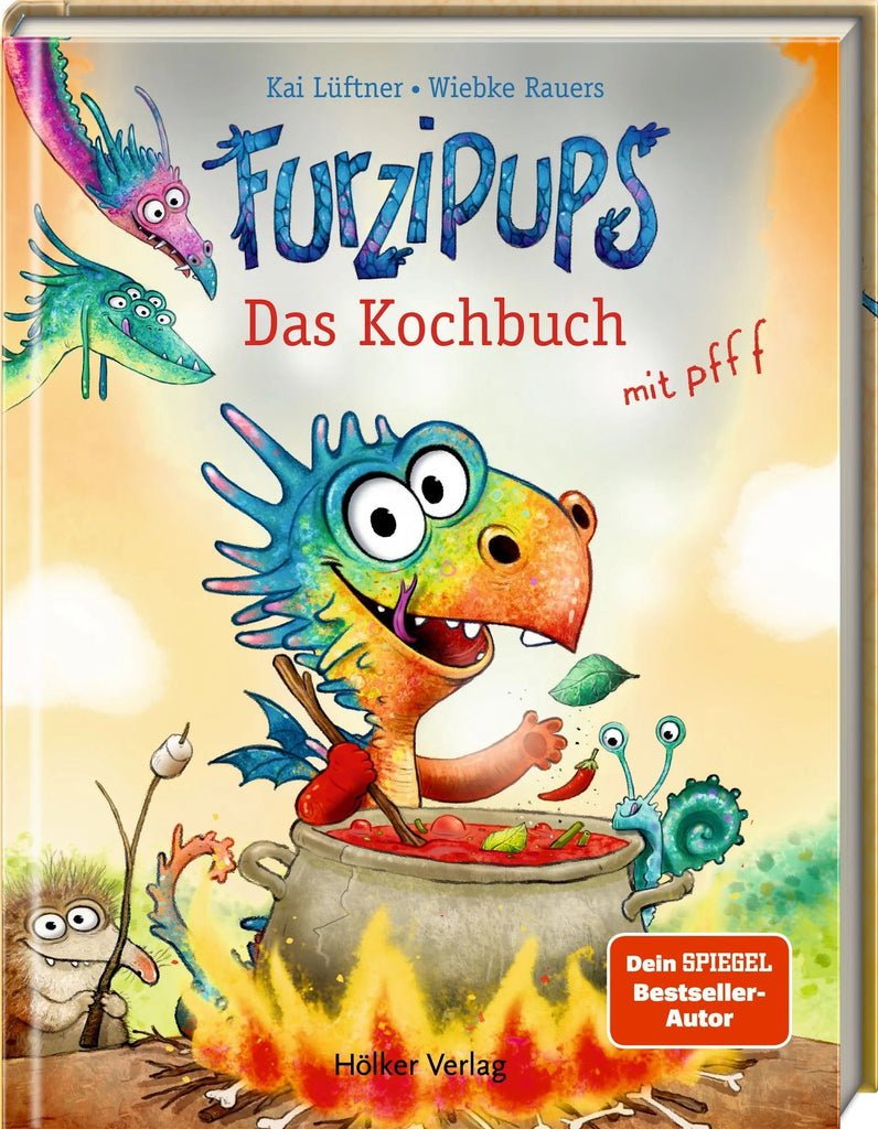 Furzipups Kinderkochbuch mit lustigen Rezepten und bunten Illustrationen