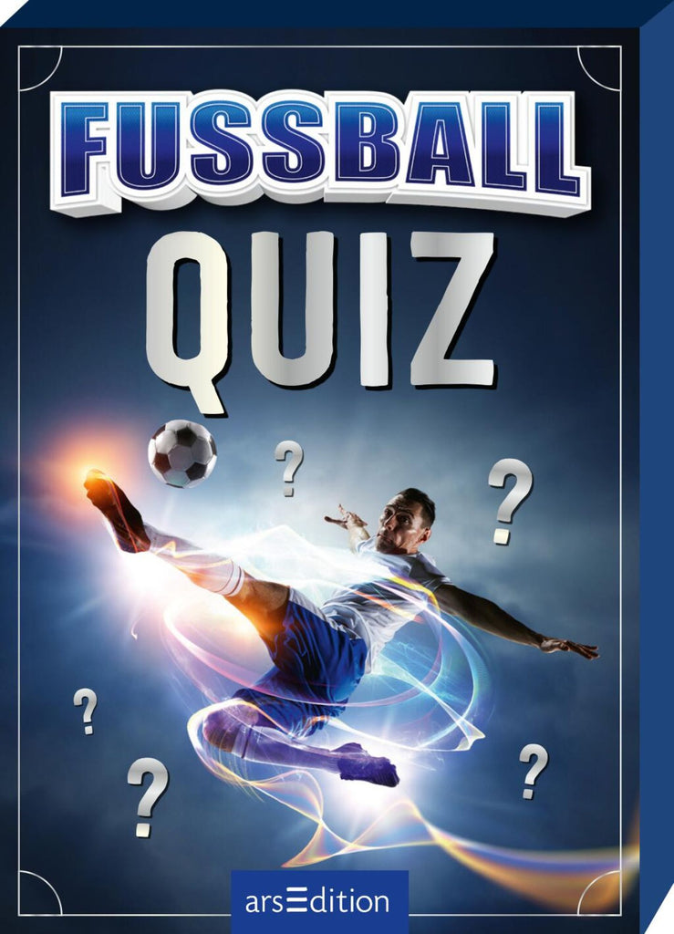 Fußball Quiz Cover ab 8 Jahren