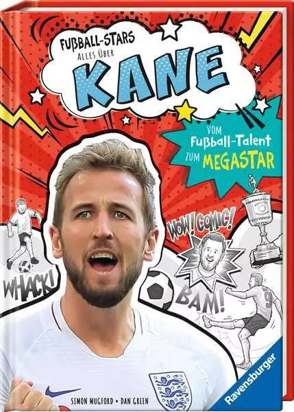 Kinderbuch Fußball-Stars Alles über Kane ab 7 Jahren
