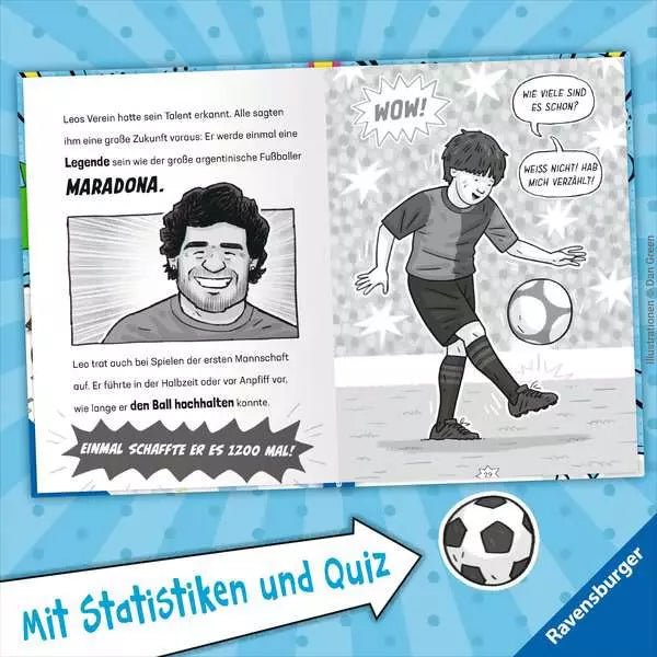 Ravensburger Fußballbuch Messi für Kinder 2. Klasse

