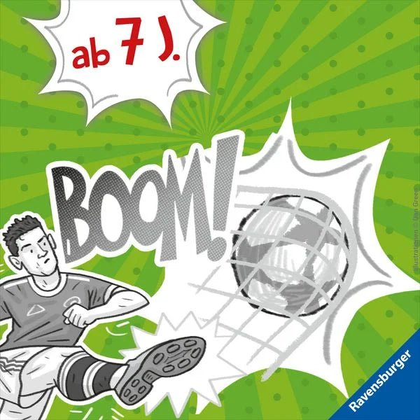 Comicseite aus Alles über Ronaldo Kinderbuch mit Torjubel
