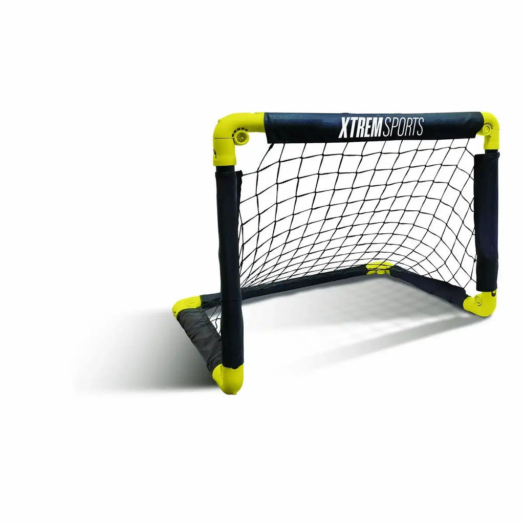 Faltbares Mini Fußballtor Junior 50x44x44 cm gelb