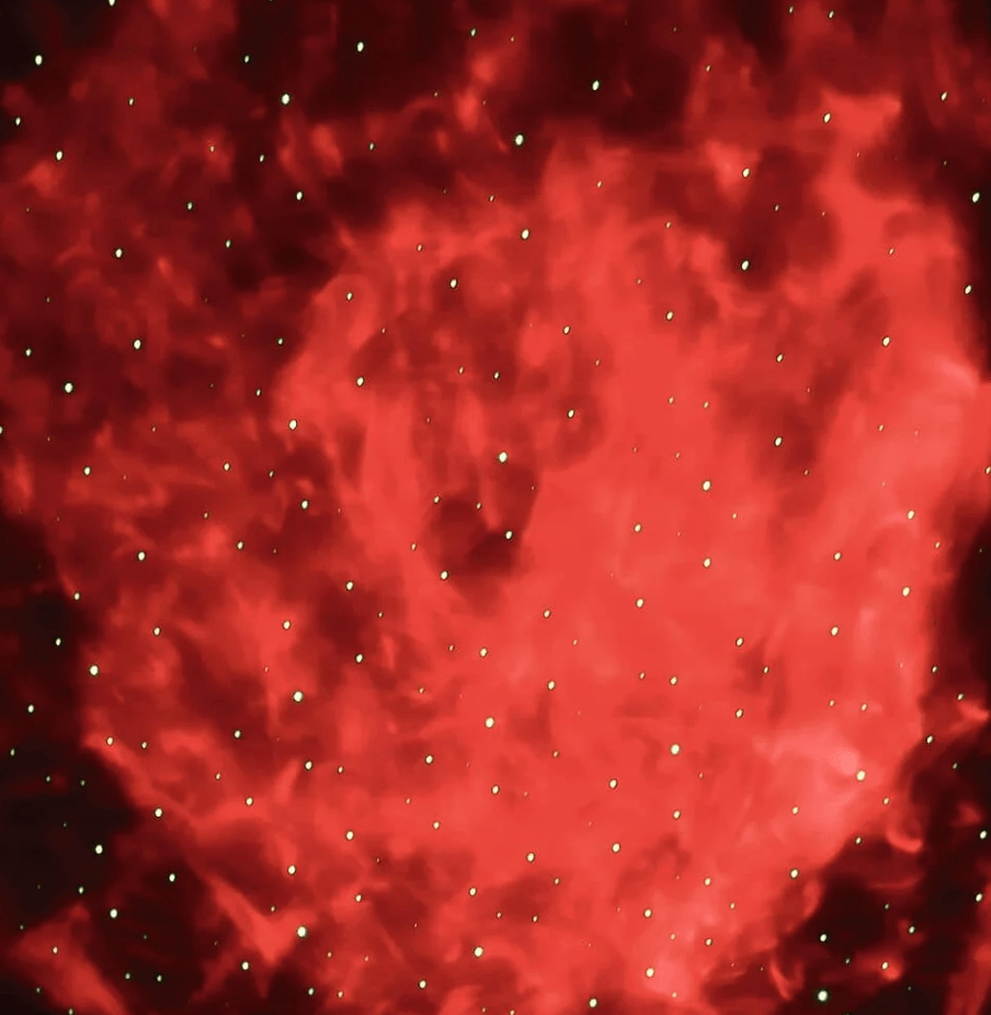 Nahaufnahme Sterneneffekt – Galaxy Projektorlampe
