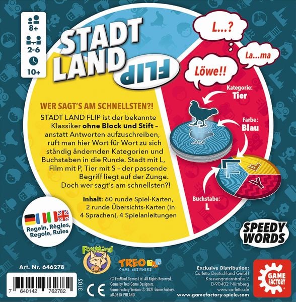 Stadt Land Flip – schnelles Wortspiel ohne Stift und Papier