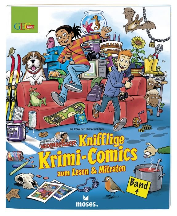 GEOlino Wadenbeißer - Krimi - Comics (Band 4) - Moses