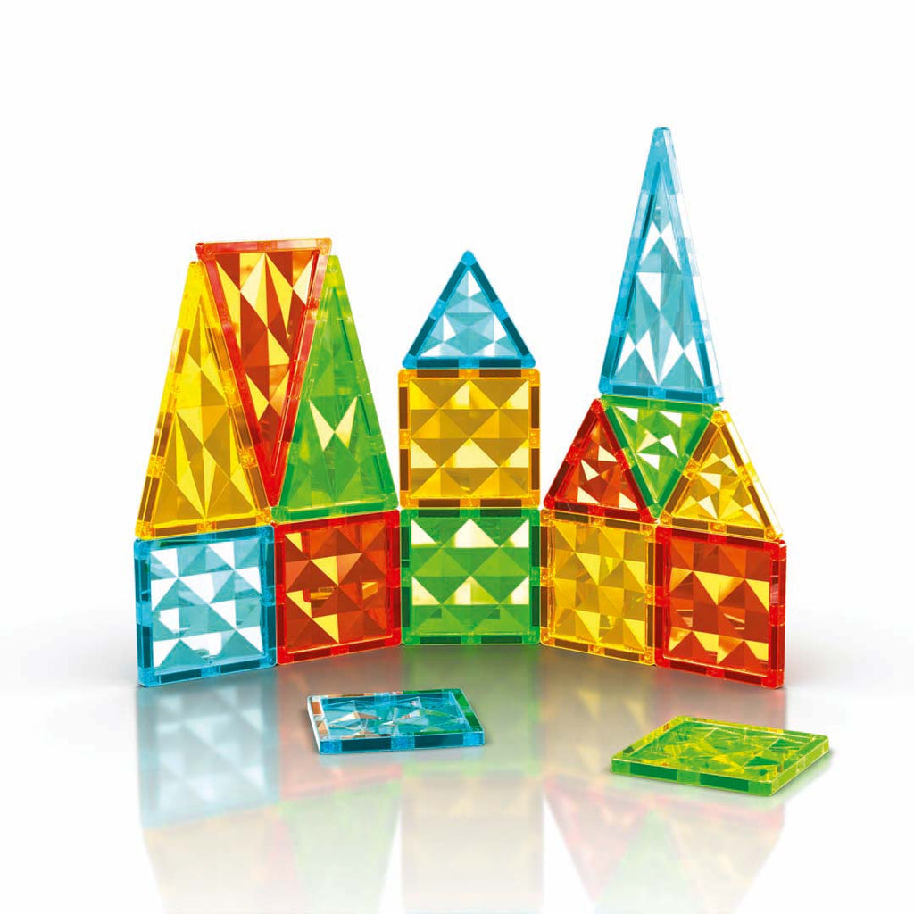 Geomag Magnetic Tiles Gems 16 Teile - Invento