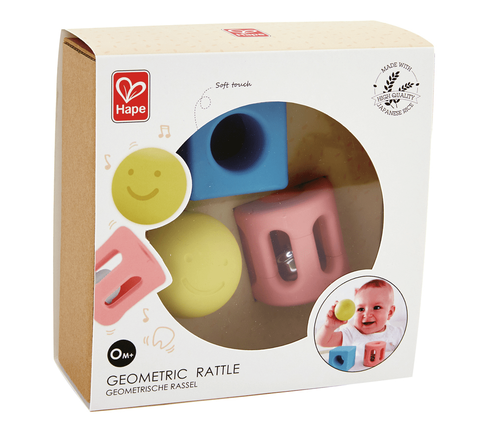 Hape Babyspielzeug Rassel nachhaltig & sanfte Klänge

