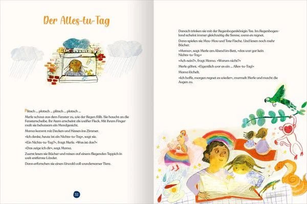Buntes Vorlesebuch 96 Seiten – abwechslungsreiche Kurzgeschichten