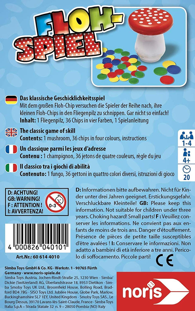 Geschicklichkeitsspiel - Flohspiel - Noris