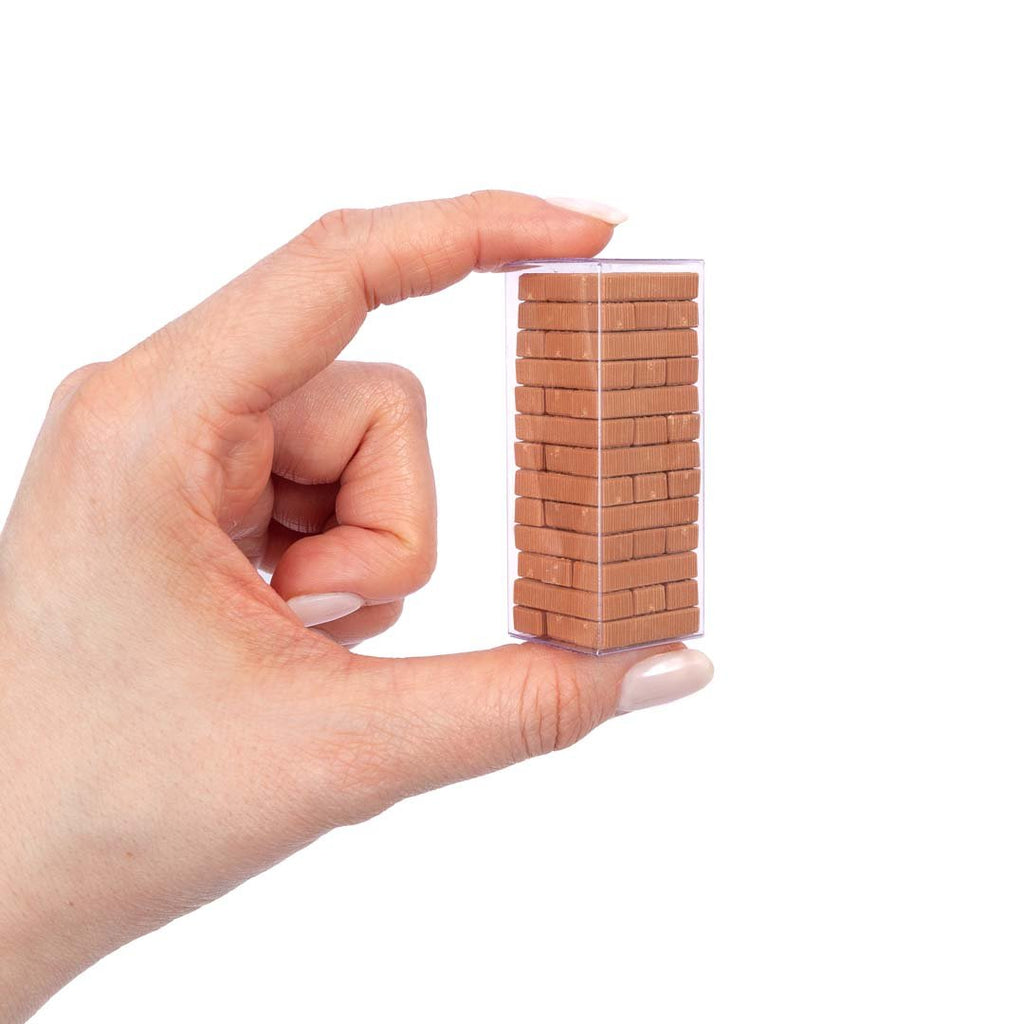 Geschicklichkeitsspiel World's Smallest Jenga 5cm - Super Impulse