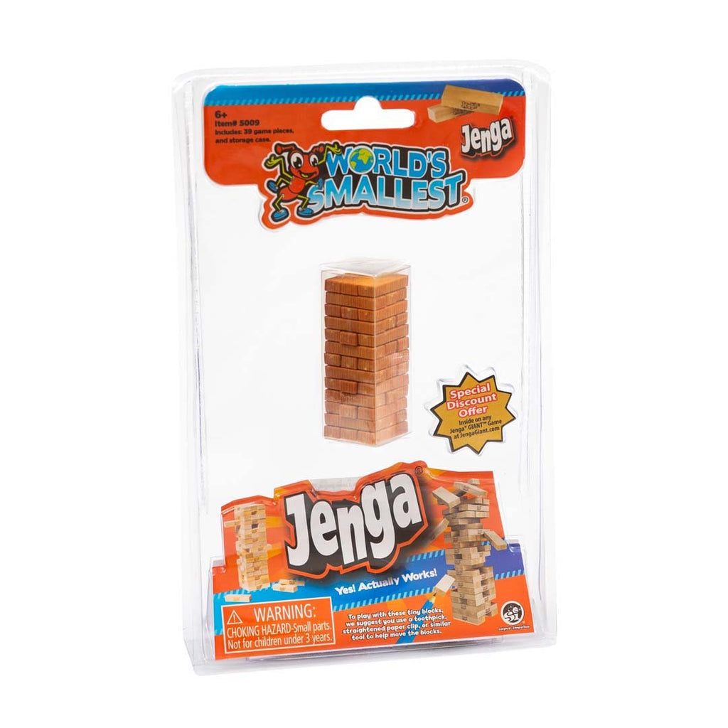 Geschicklichkeitsspiel World's Smallest Jenga 5cm - Super Impulse