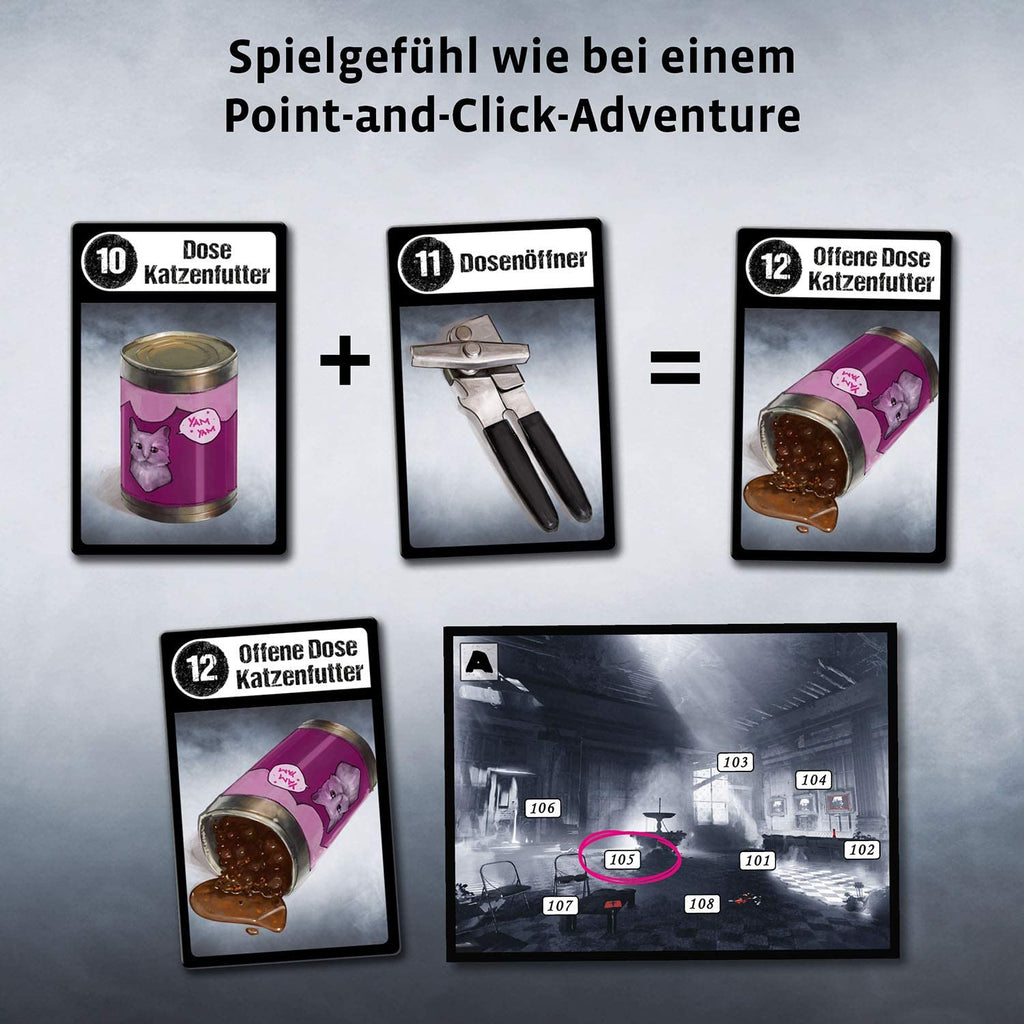 Gesellschaftsspiel - Adventure Games: Die Akte Gloom City - Kosmos