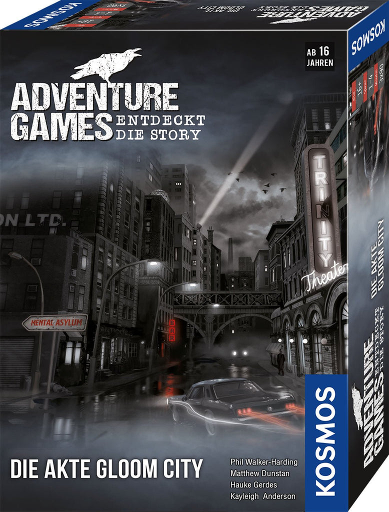 Gesellschaftsspiel - Adventure Games: Die Akte Gloom City - Kosmos